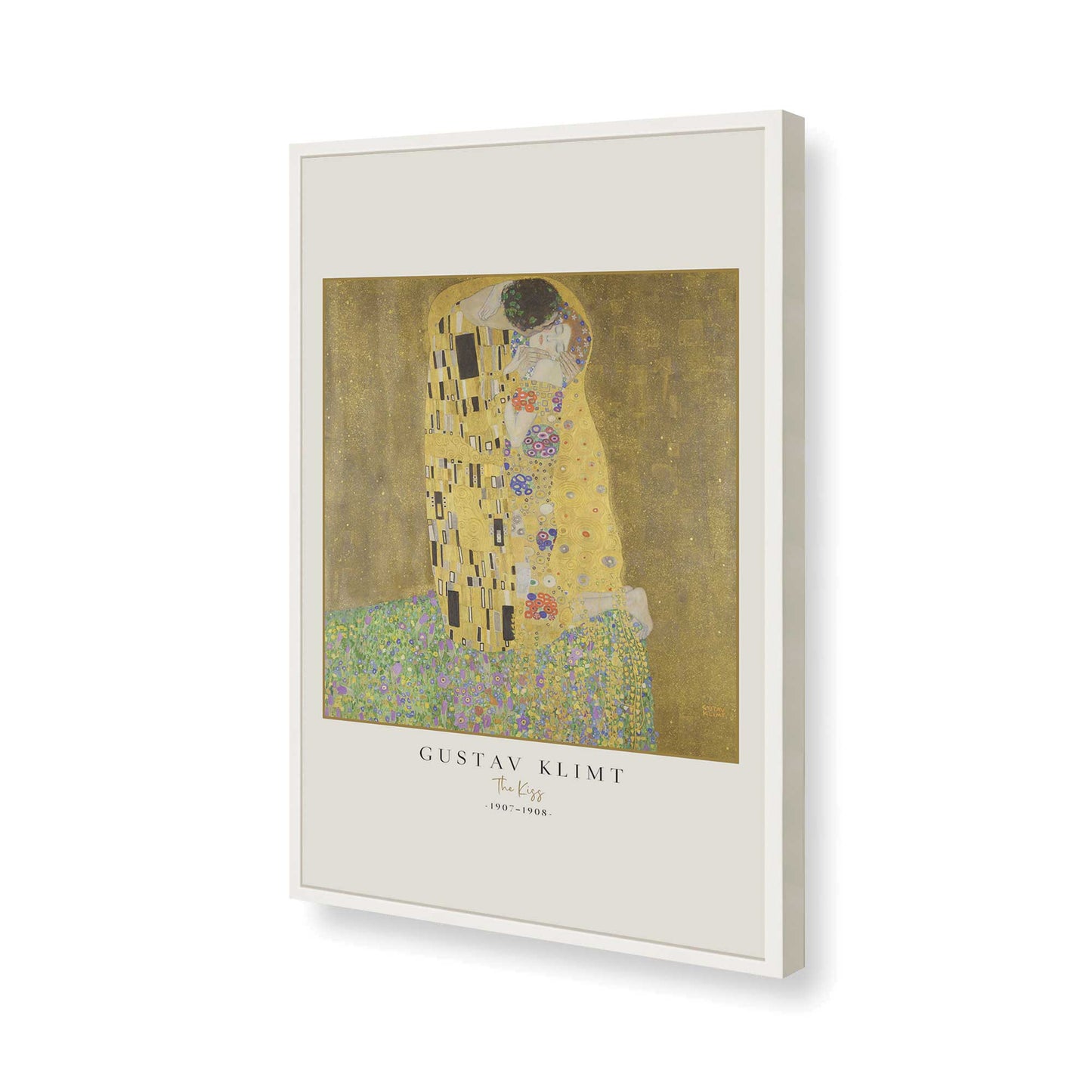 [Color:Opaque White], Picture of art in a Opaque White frame of the corner