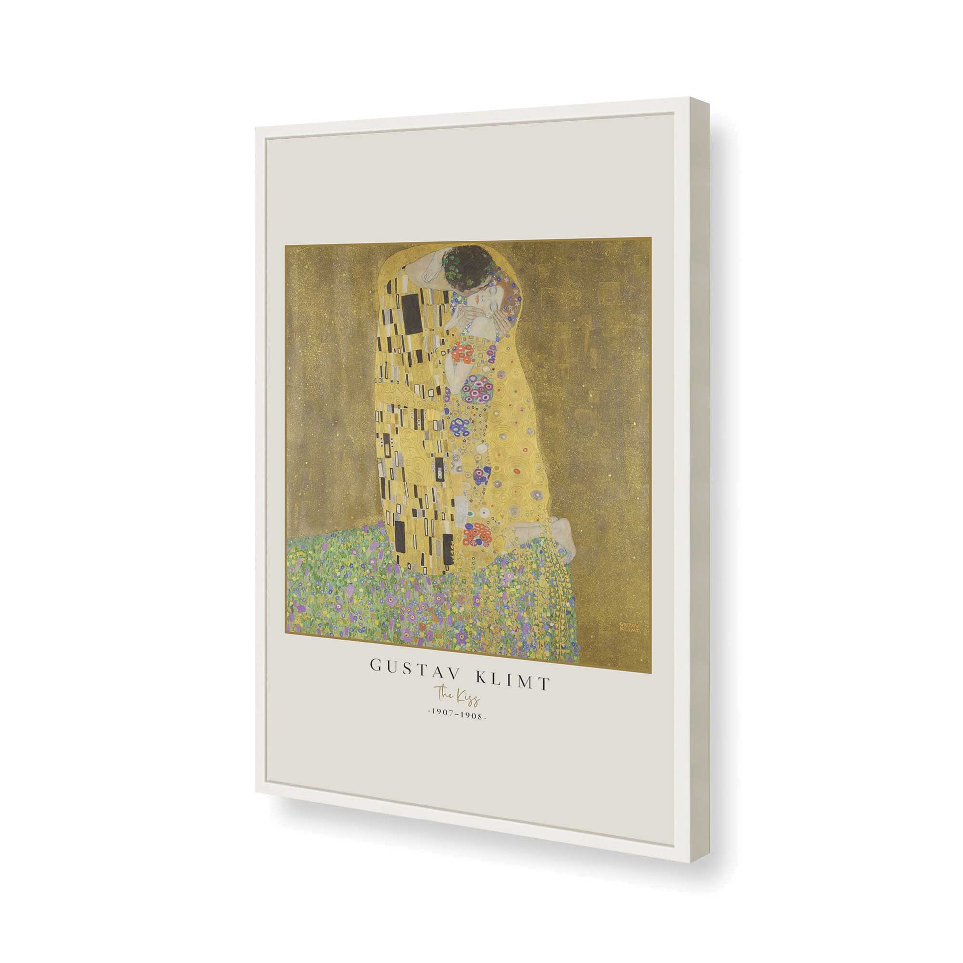 [Color:Opaque White], Picture of art in a Opaque White frame of the corner