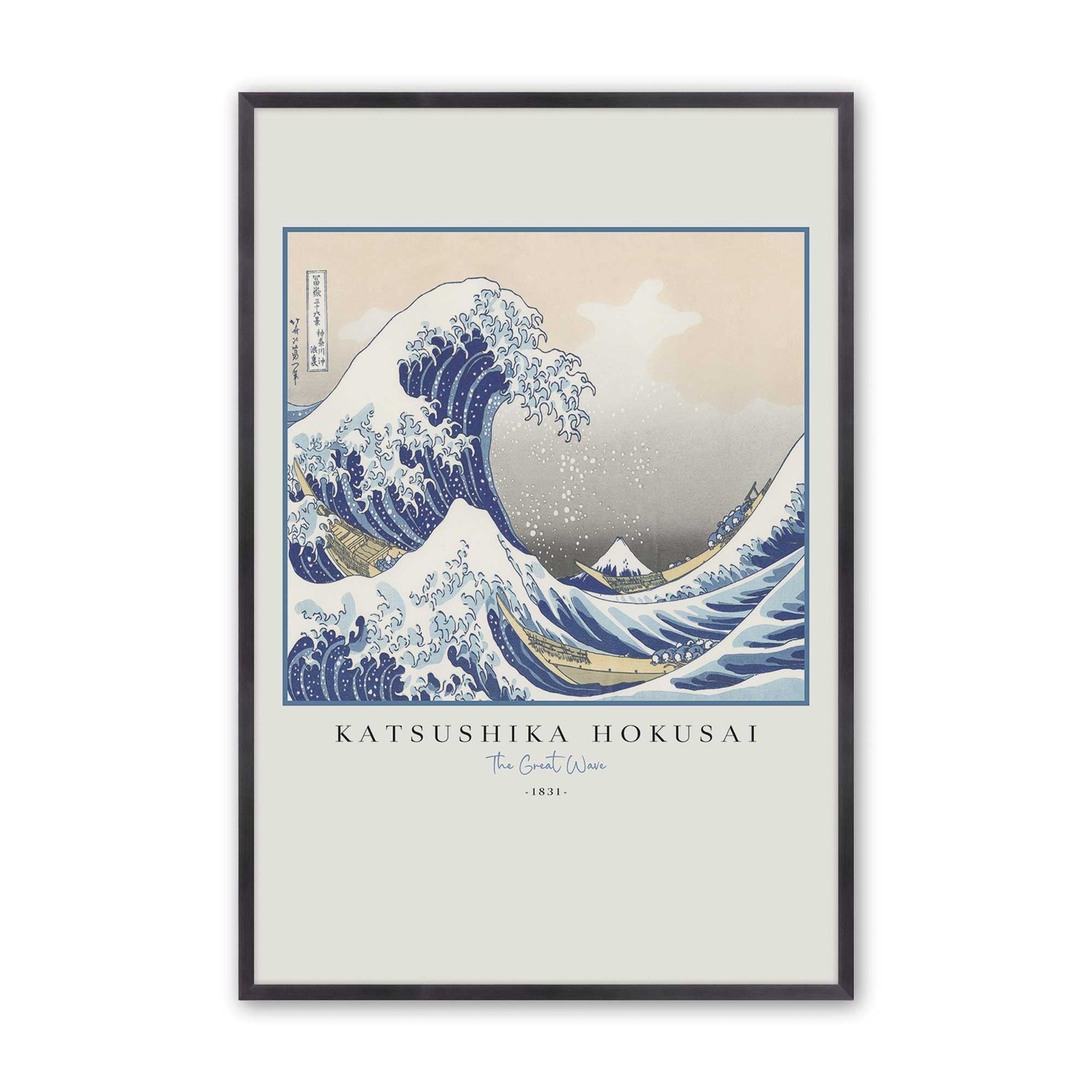[Color:Weathered Zinc], Picture of art in a Weathered Zinc frame