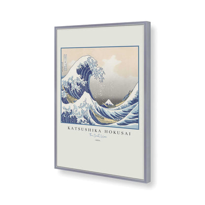 [Color:Polished Chrome], Picture of art in a Polished Chrome frame of the corner