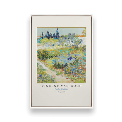 [Color:Opaque White], Picture of art in a White frame