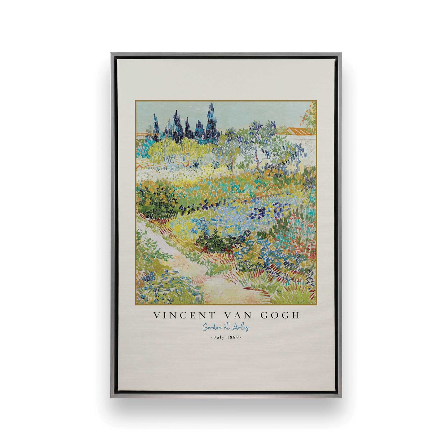 [Color:Polished Chrome], Picture of art in a Polished Chrome frame