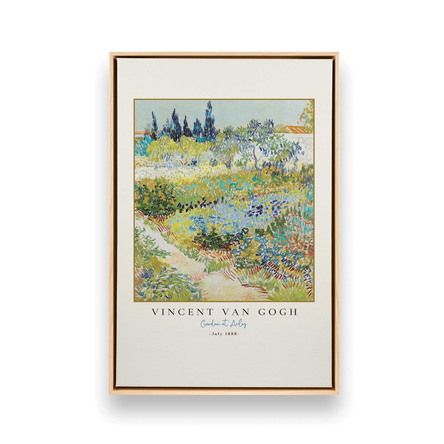 [Color:American Maple], Picture of art in a American Maple frame
