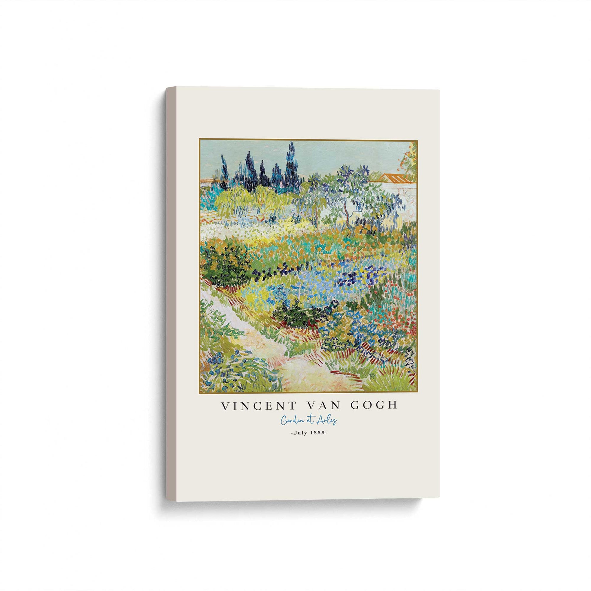 [Color:Stretched Canvas], Picture of art at an angle