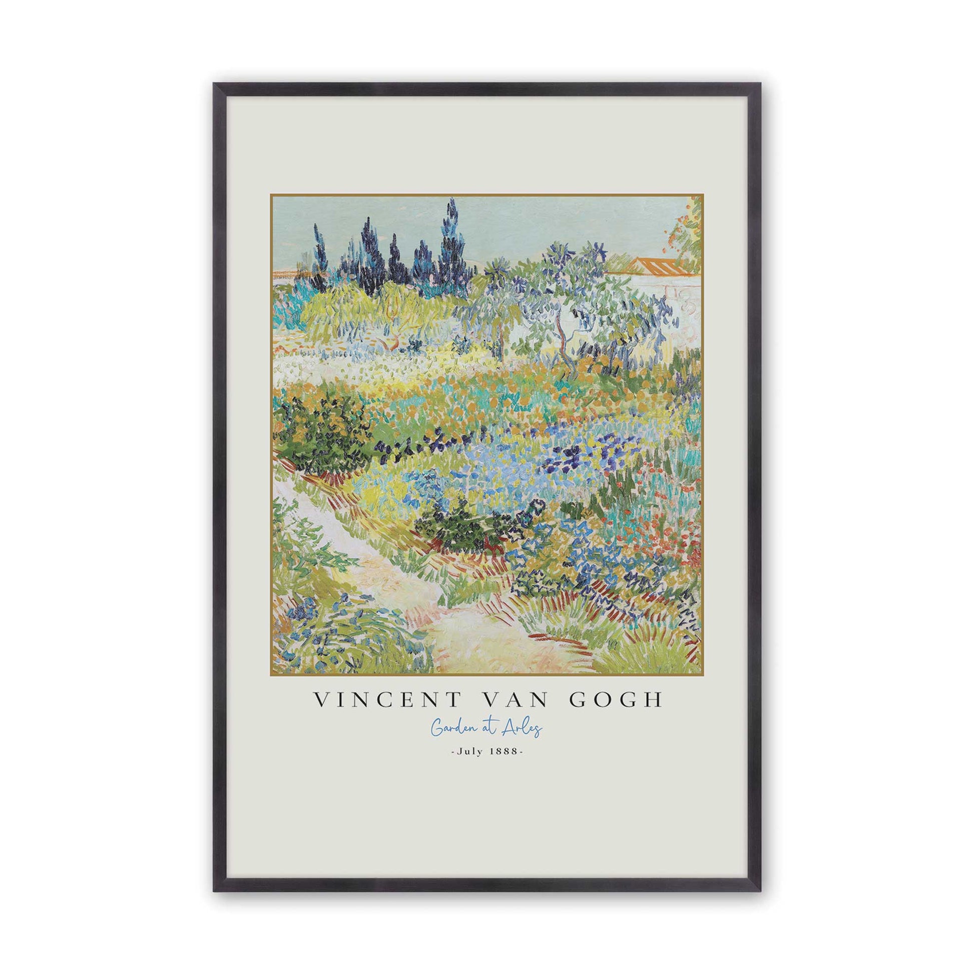 [Color:Weathered Zinc], Picture of art in a Weathered Zinc frame