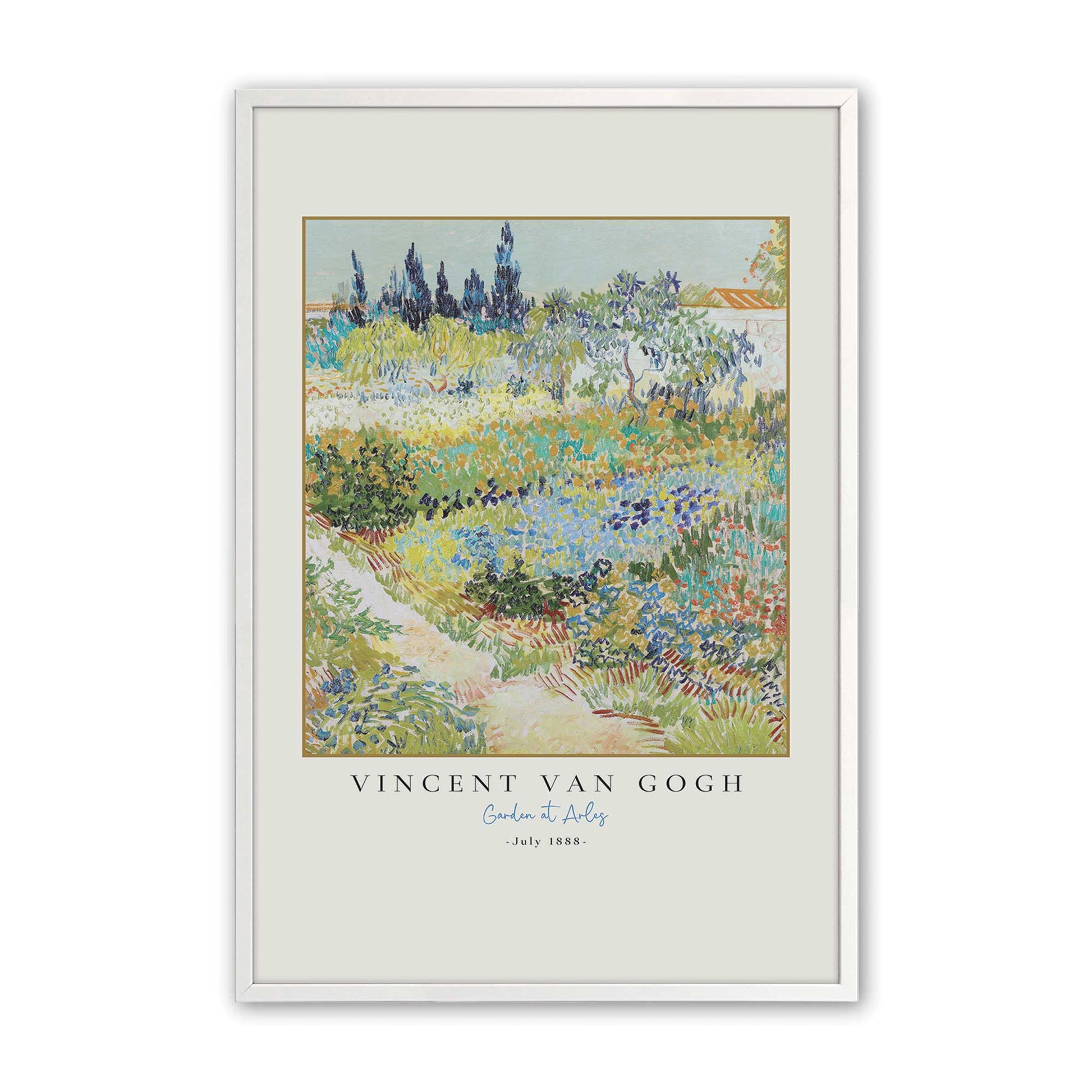 [Color:Opaque White], Picture of art in a Opaque White frame