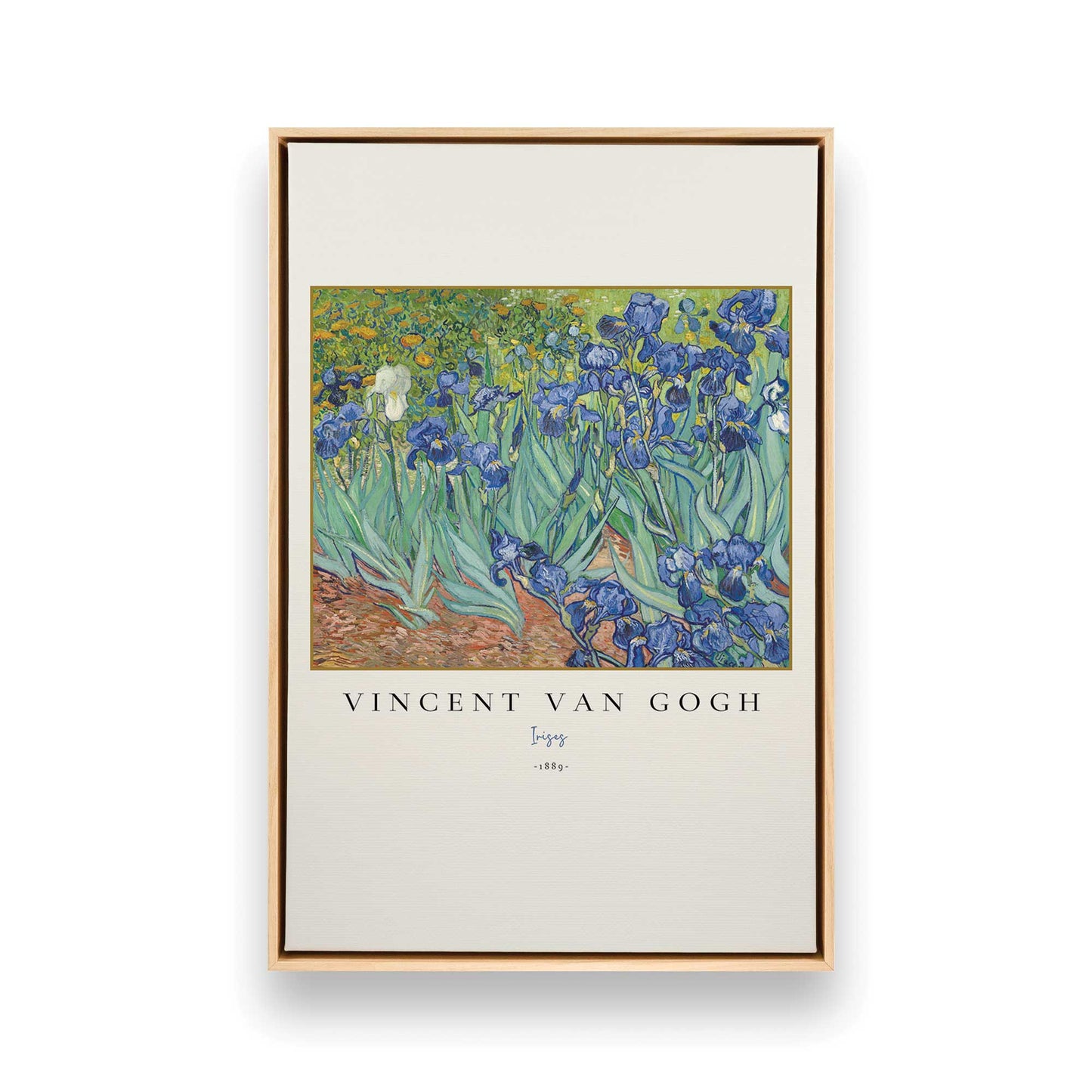 [Color:American Maple], Picture of art in a American Maple frame