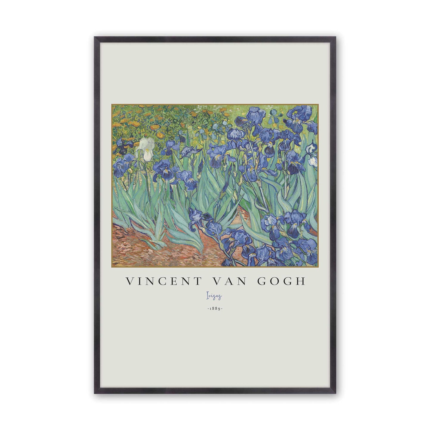 [Color:Weathered Zinc], Picture of art in a Weathered Zinc frame
