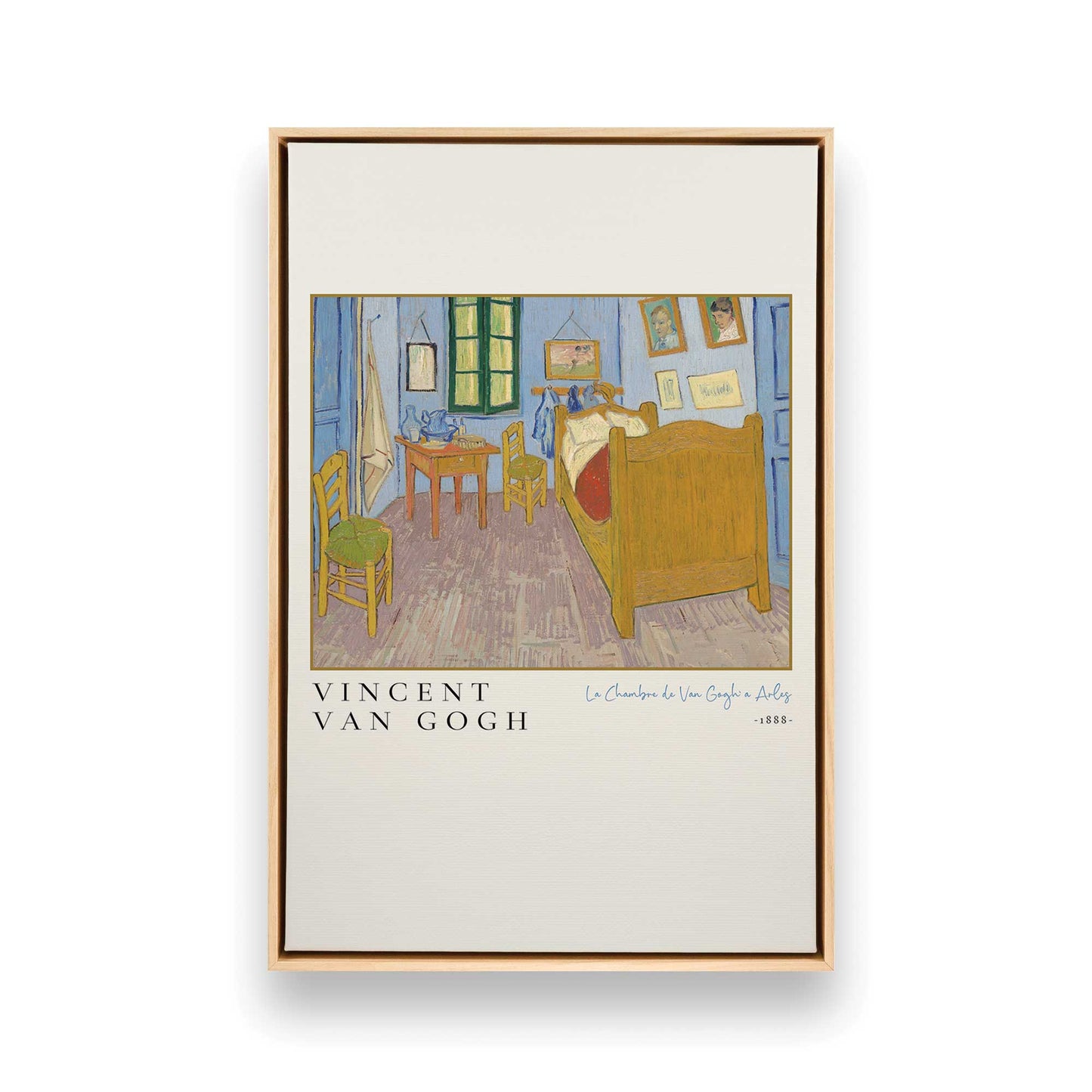 [Color:American Maple], Picture of art in a American Maple frame