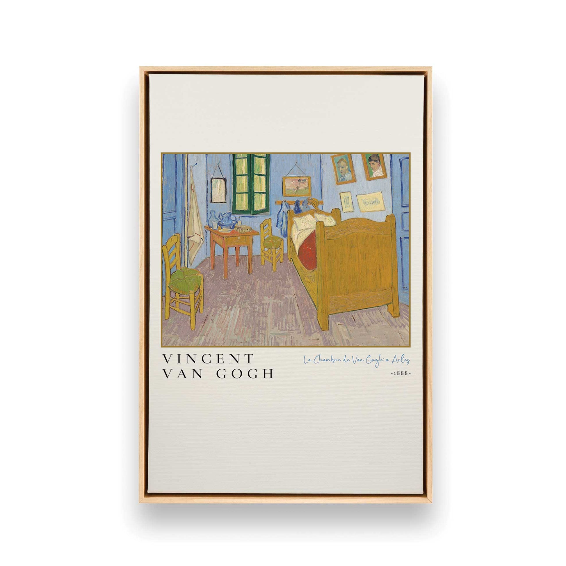 [Color:American Maple], Picture of art in a American Maple frame