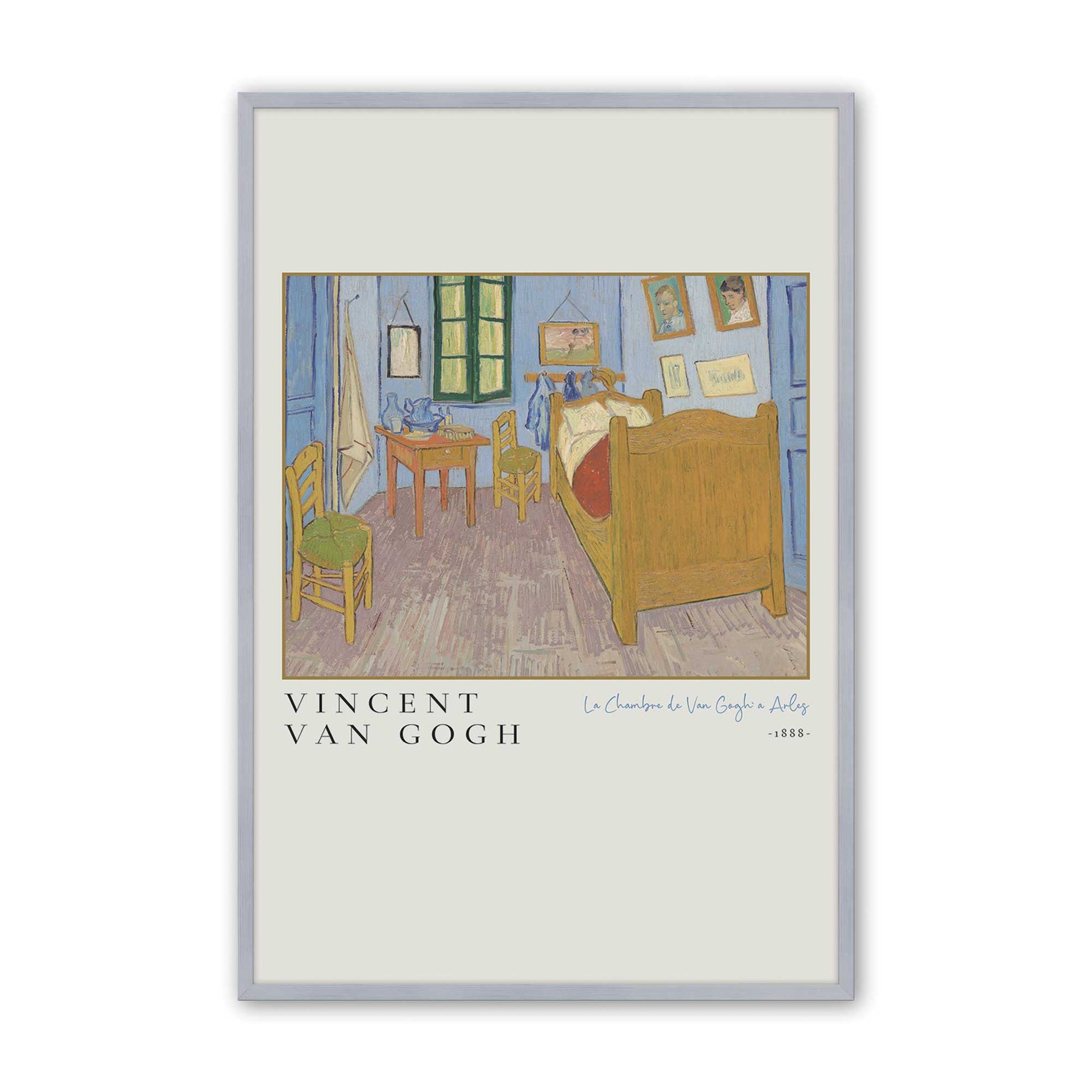 [Color:Polished Chrome], Picture of art in a Polished Chrome frame