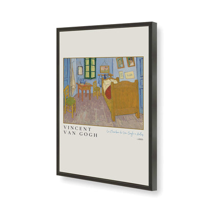 [Color:Satin Black], Picture of art in a Satin Black frame of the corner