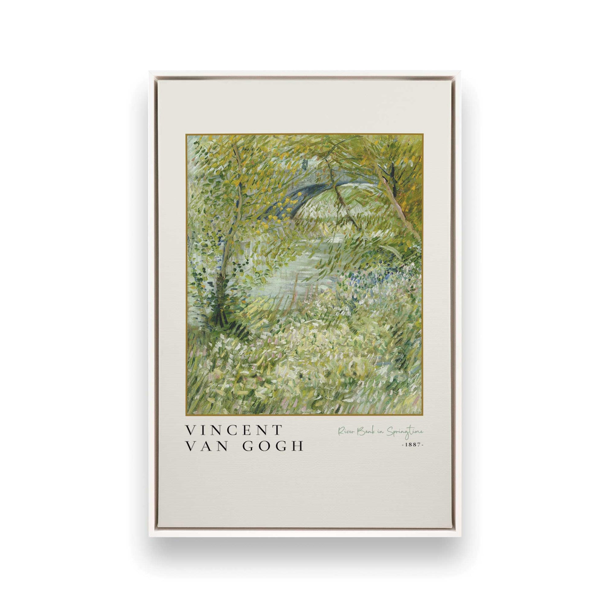 [Color:Opaque White], Picture of art in a White frame