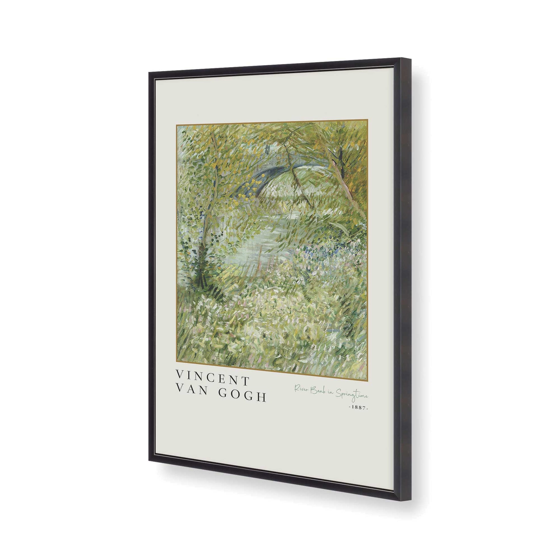 [Color:Weathered Zinc], Picture of art in a Weathered Zinc frame of the corner
