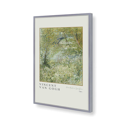 [Color:Polished Chrome], Picture of art in a Polished Chrome frame of the corner