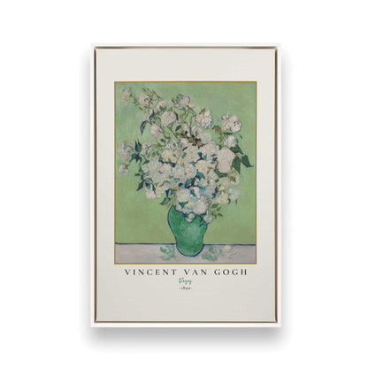 [Color:Opaque White], Picture of art in a White frame