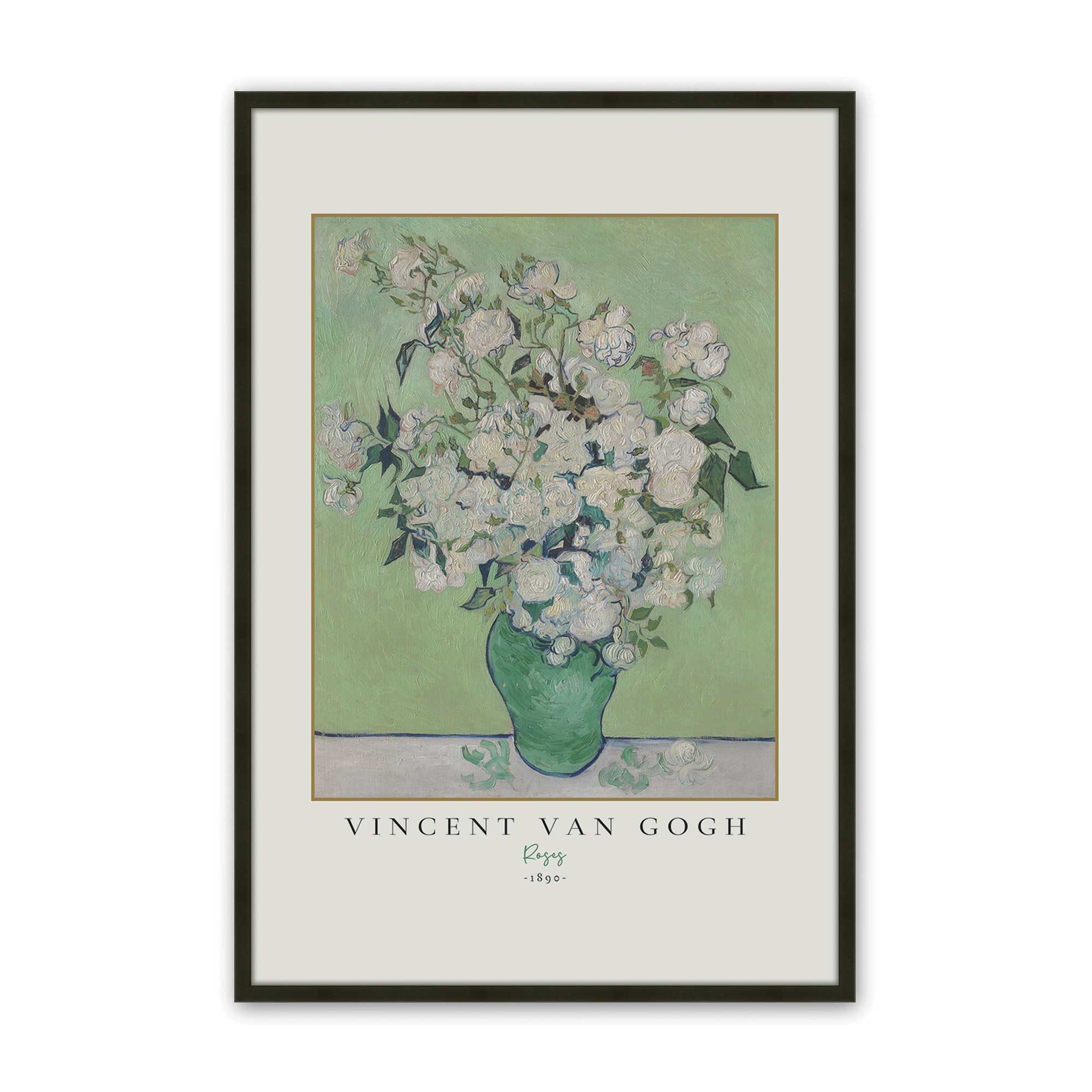 [Color:Satin Black], Picture of art in a Satin Black frame