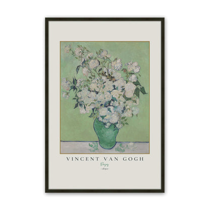 [Color:Satin Black], Picture of art in a Satin Black frame