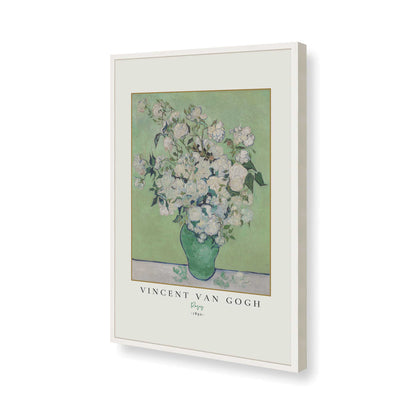 [Color:Opaque White], Picture of art in a Opaque White frame of the corner