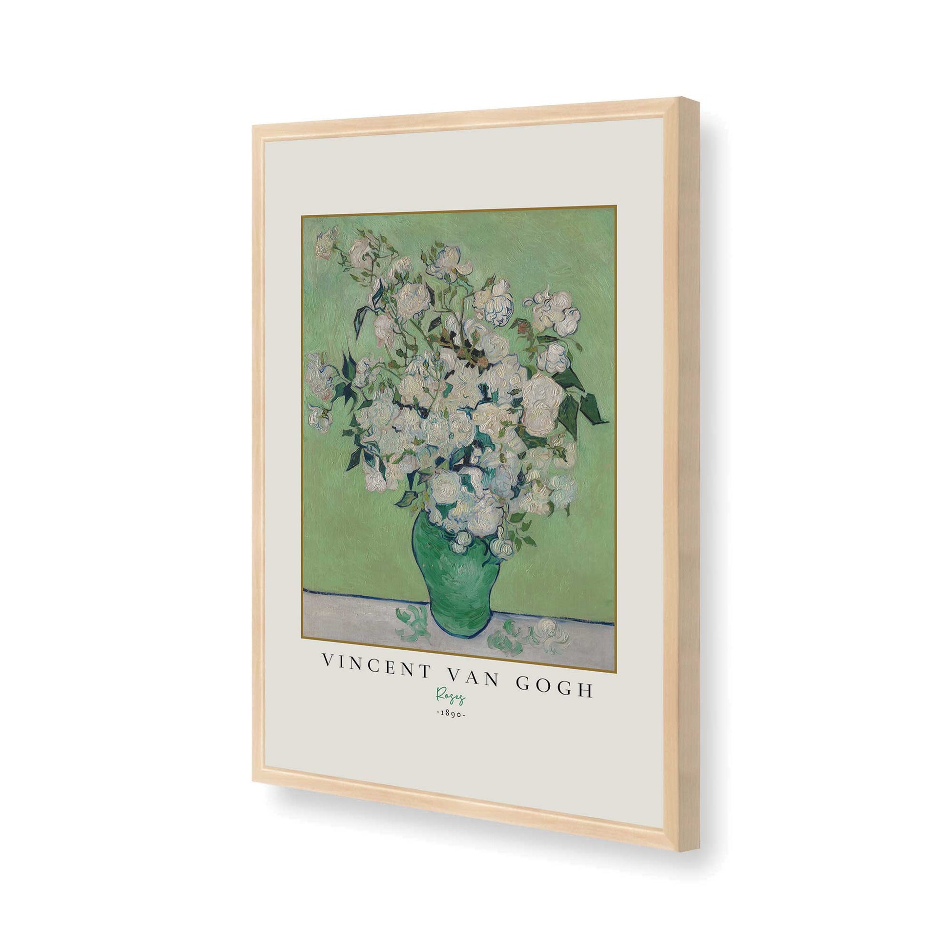 [Color:Raw Maple], Picture of art in a Raw Maple frame of the corner