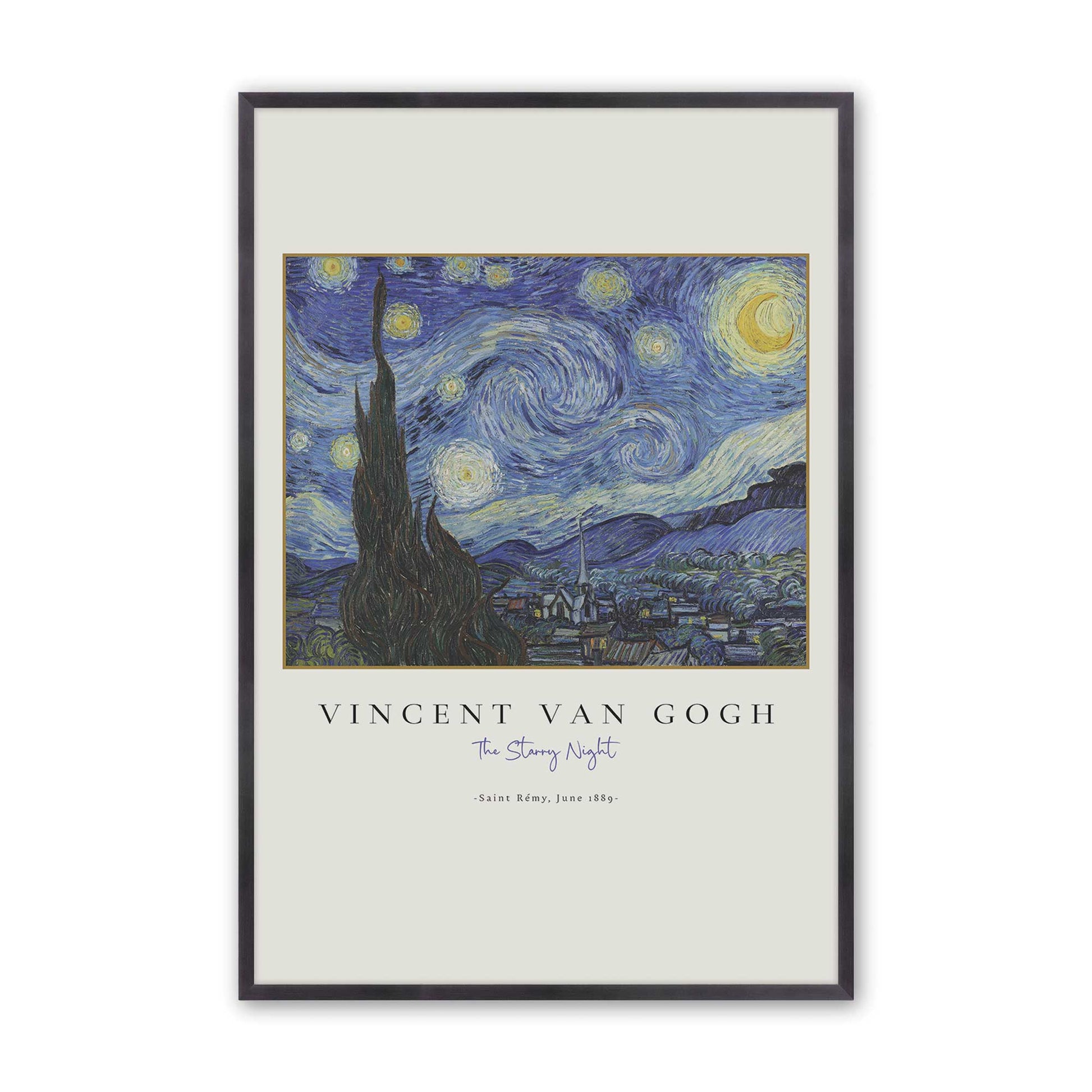 [Color:Weathered Zinc], Picture of art in a Weathered Zinc frame