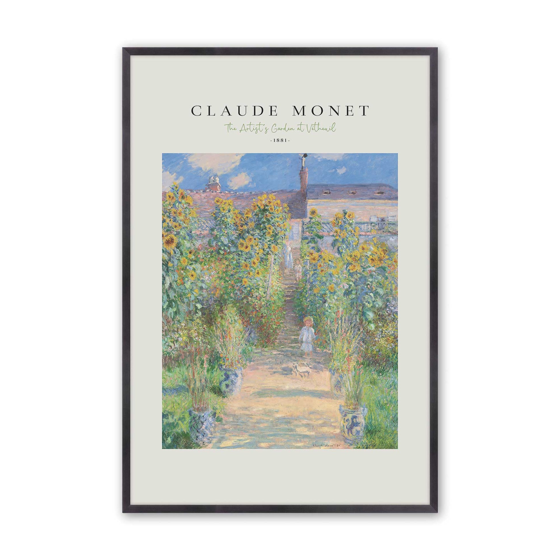 [Color:Weathered Zinc], Picture of art in a Weathered Zinc frame