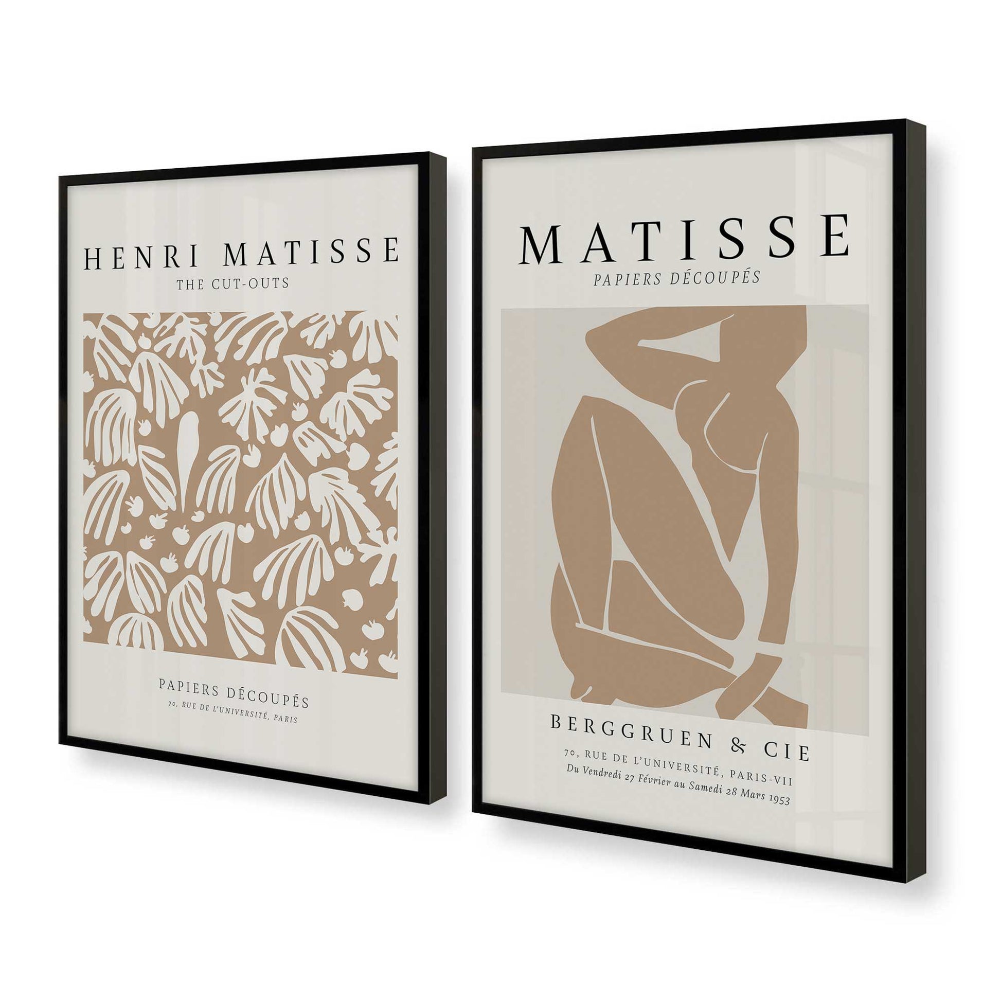 [Color:Satin Black], Picture of art in a Satin Black frame at an angle