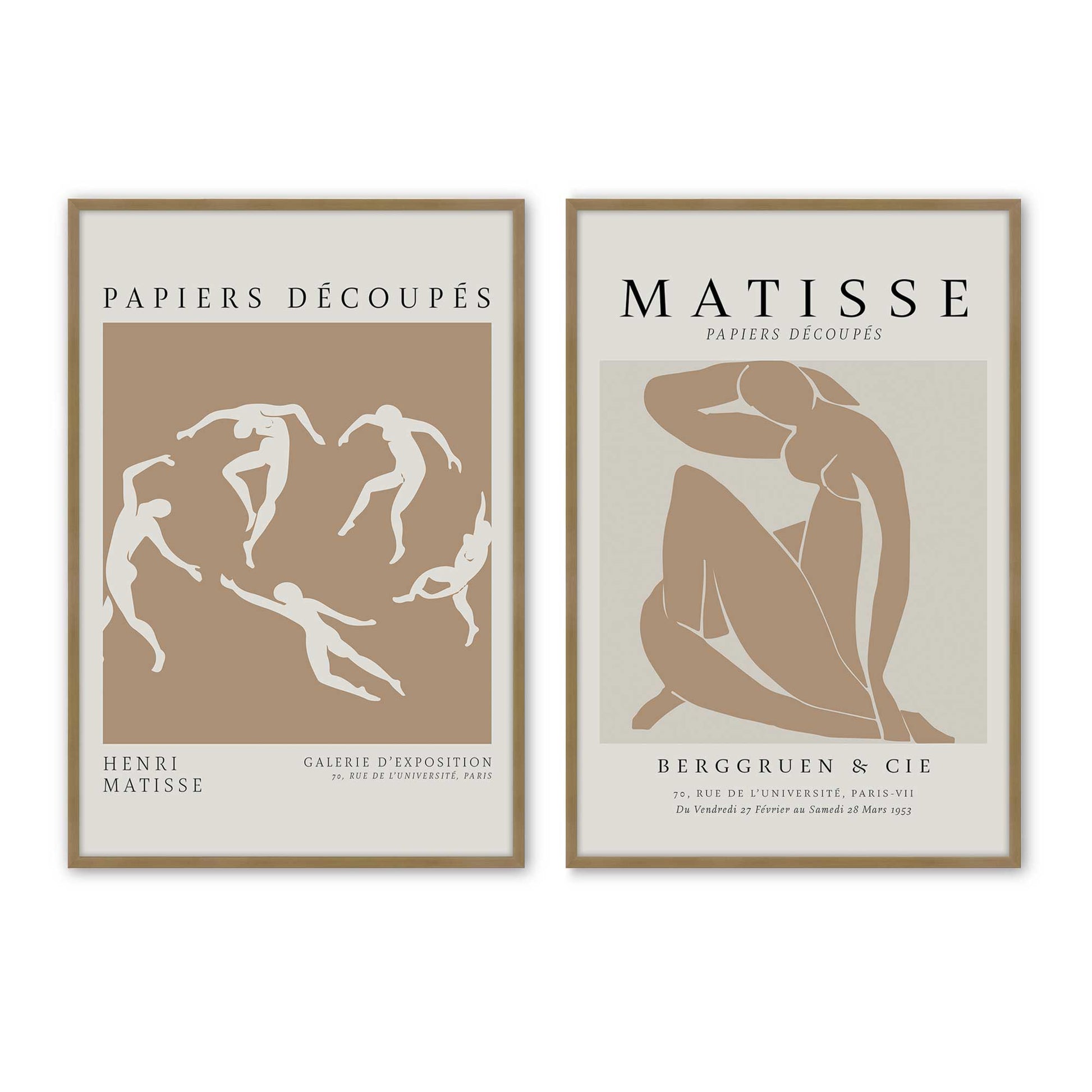 [Color:Brushed Gold], Picture of art in a Brushed Gold frame