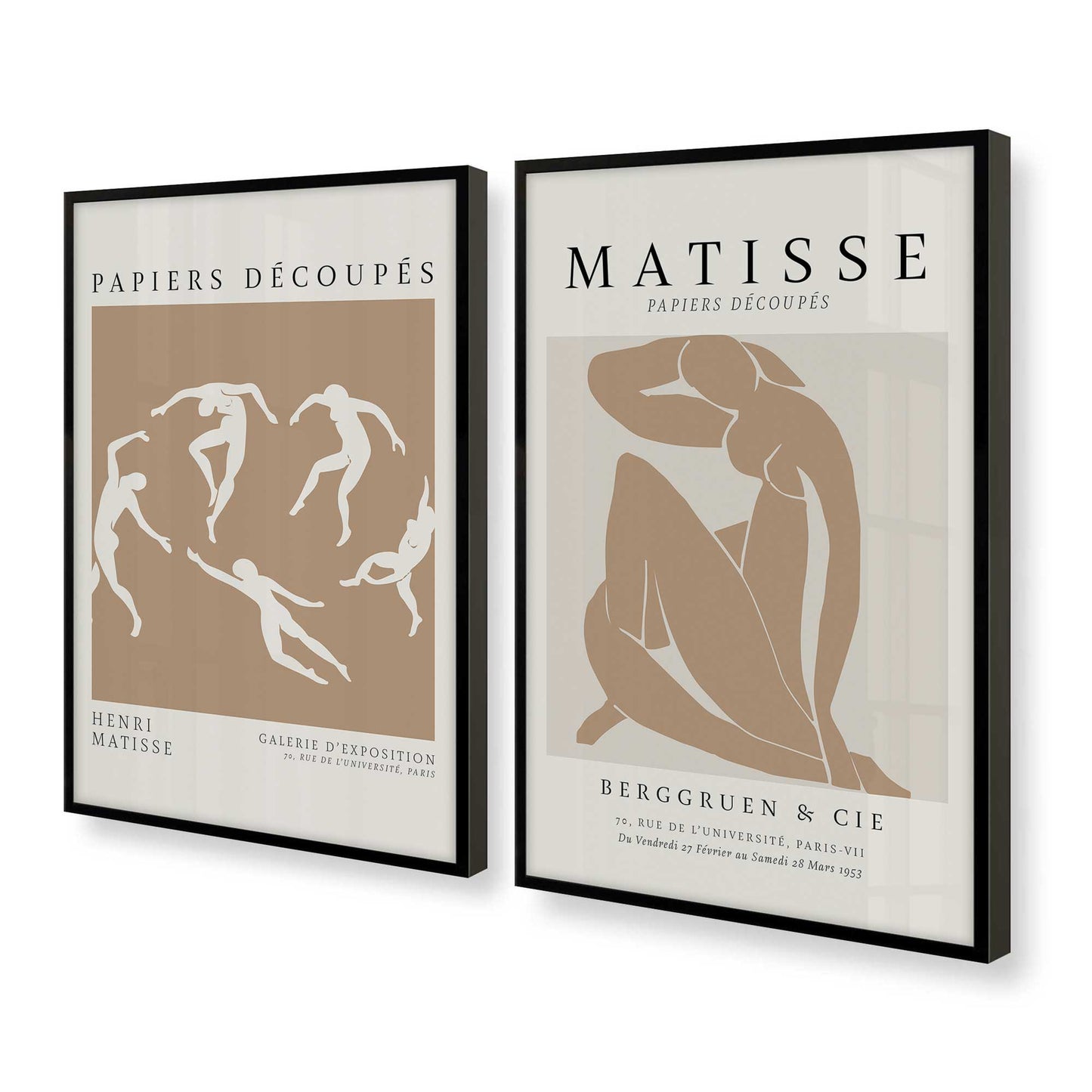 [Color:Satin Black], Picture of art in a Satin Black frame at an angle