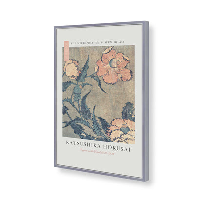 [Color:Polished Chrome], Picture of art in a Polished Chrome frame of the corner