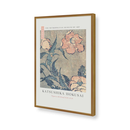 [Color:Polished Gold], Picture of art in a Polished Gold frame of the corner