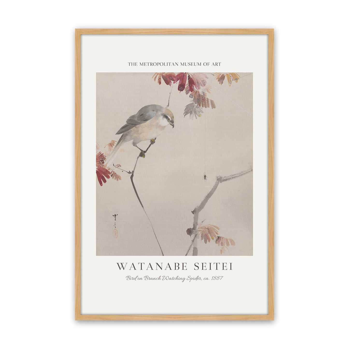 [Color:American Maple], Picture of art in a American Maple frame