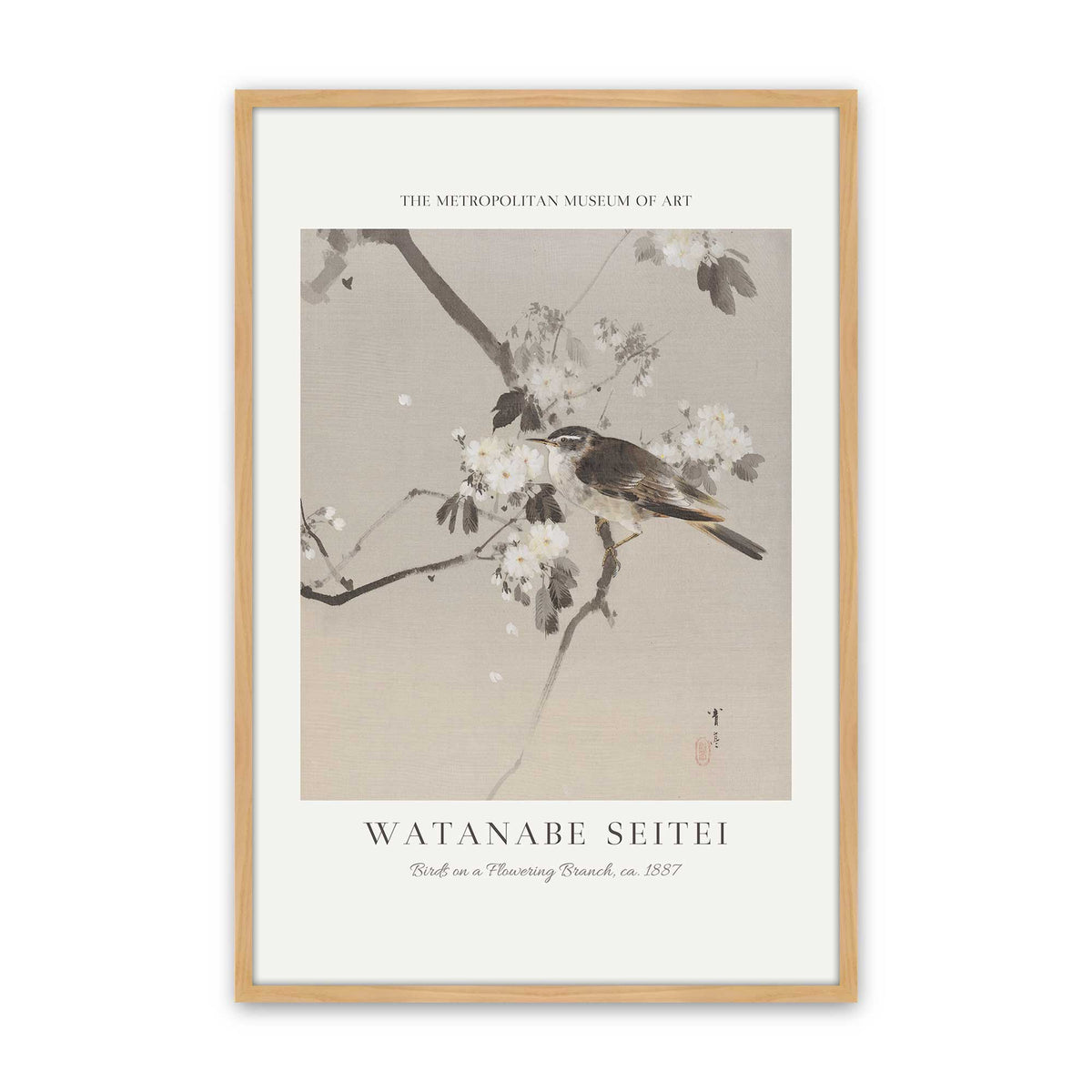 [Color:American Maple], Picture of art in a American Maple frame