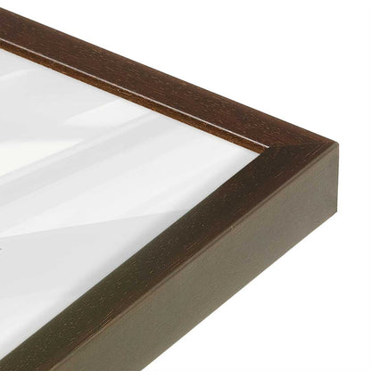 [Color:Belvinder Brown], Picture of art in a Belvinder Brown frame at an angle