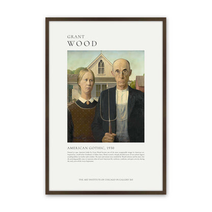 [Color:Belvinder Brown], Picture of art in a Belvinder Brown frame