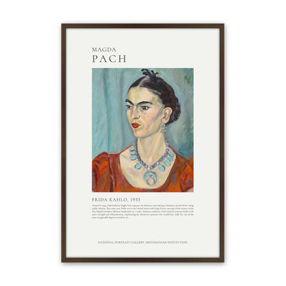 [Color:Belvinder Brown], Picture of art in a Belvinder Brown frame