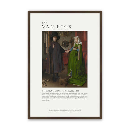 [Color:Brown], Picture of art in a Brown frame