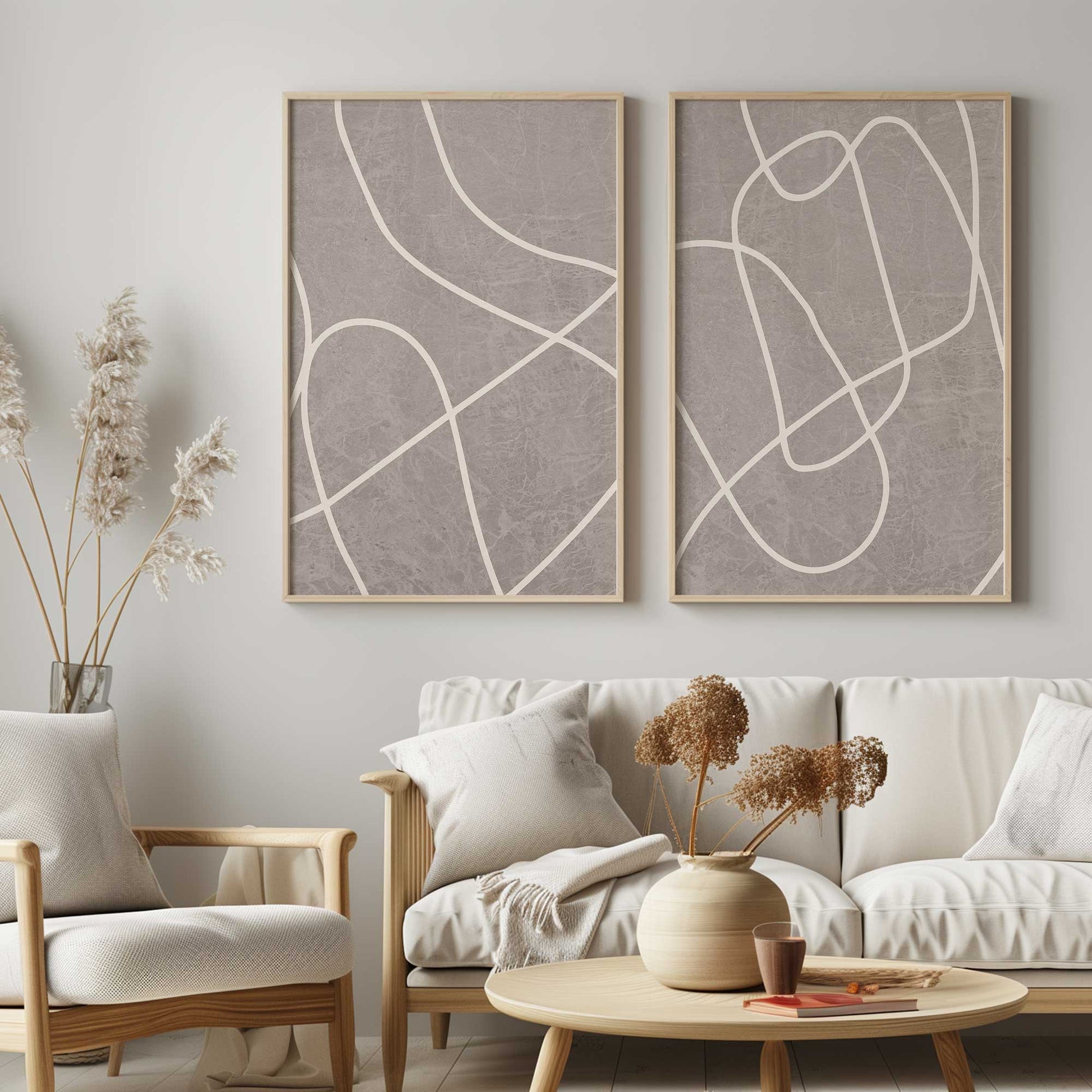 Art piece on the wall