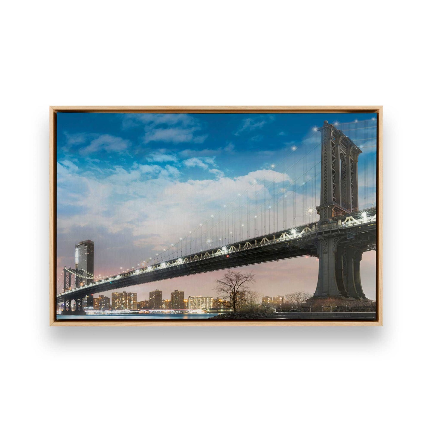 [Color:American Maple], Picture of art in a American Maple frame