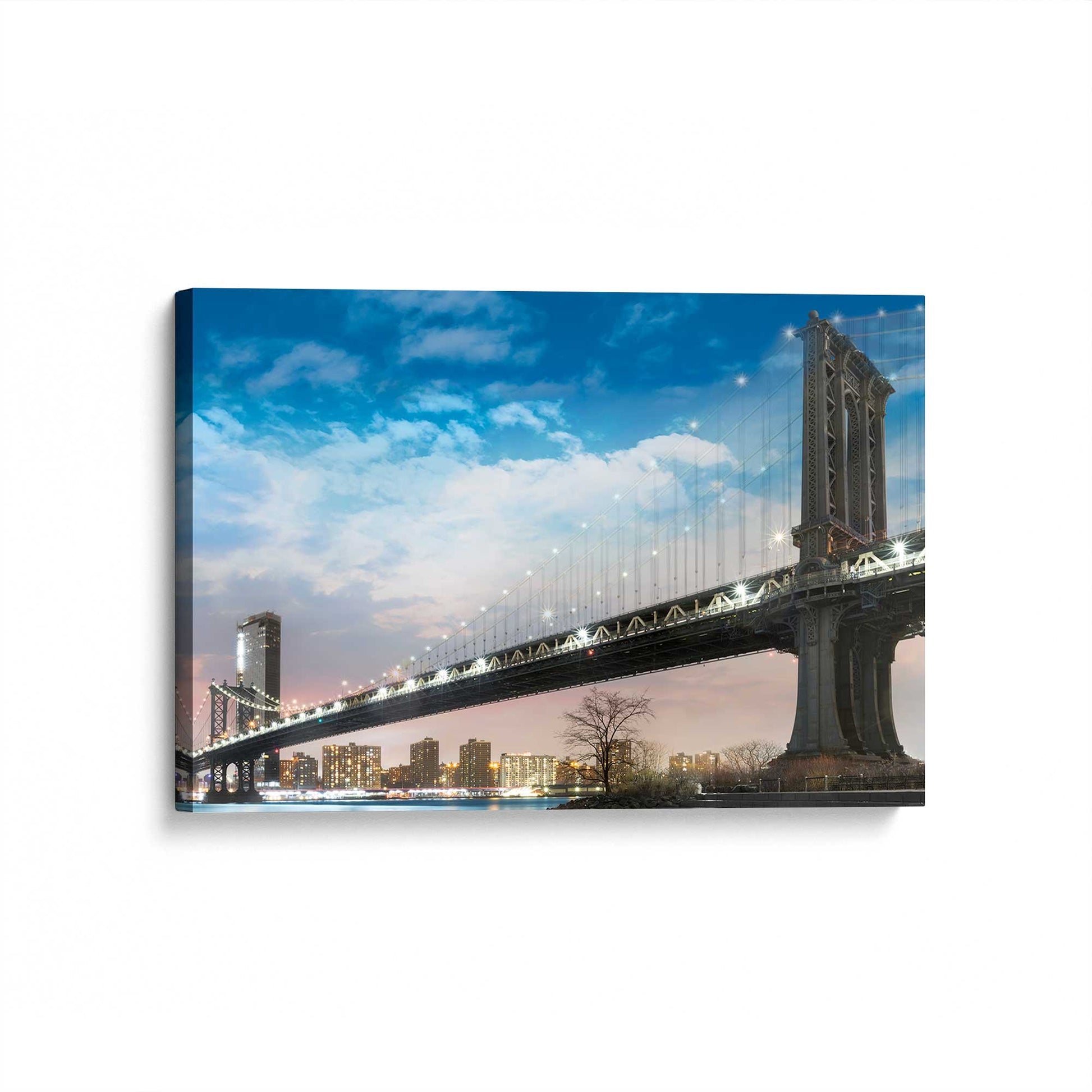 [Color:Stretched Canvas], Picture of art at an angle