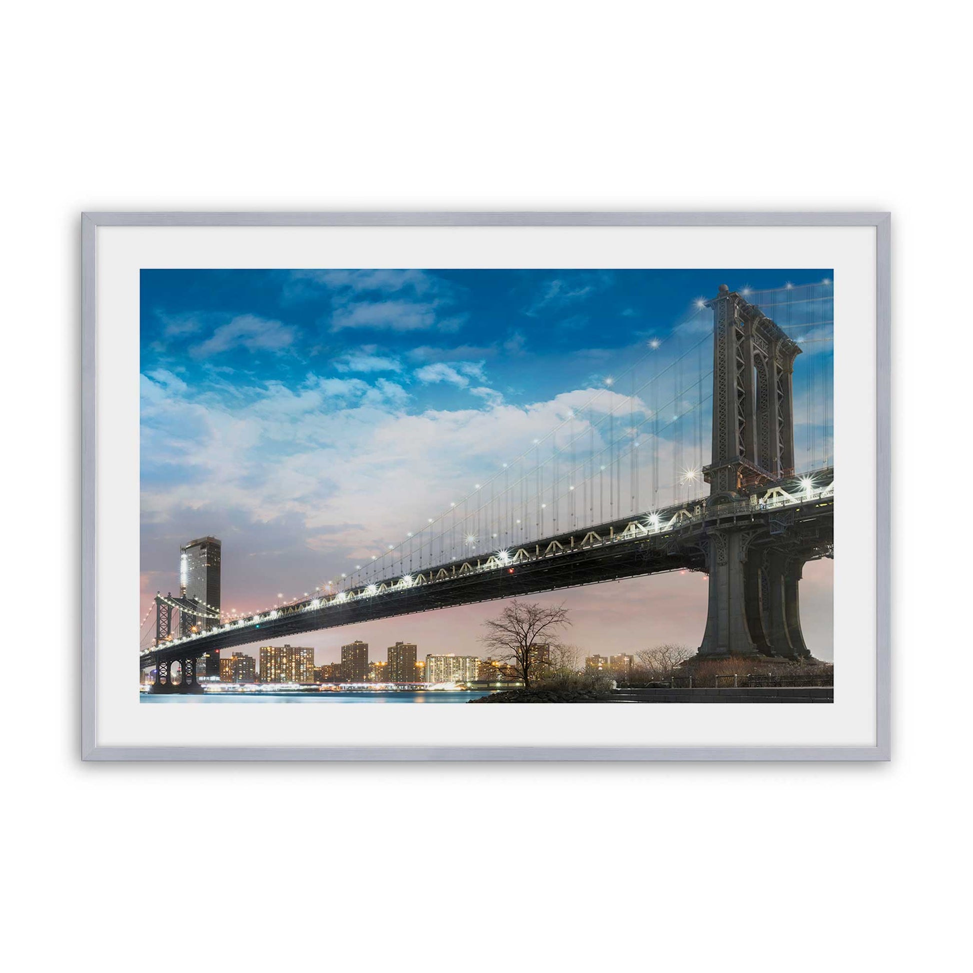 [Color:Polished Chrome], Picture of art in a Polished Chrome frame