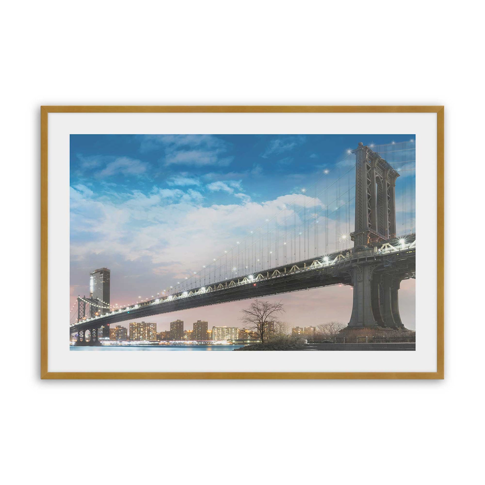 [Color:Polished Gold], Picture of art in a Polished Gold frame