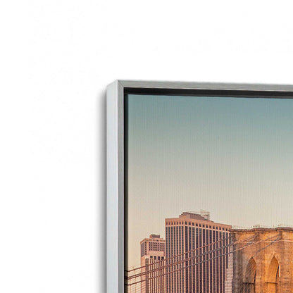 [Color:Polished Chrome], Picture of art in a Polished Chrome frame at an angle