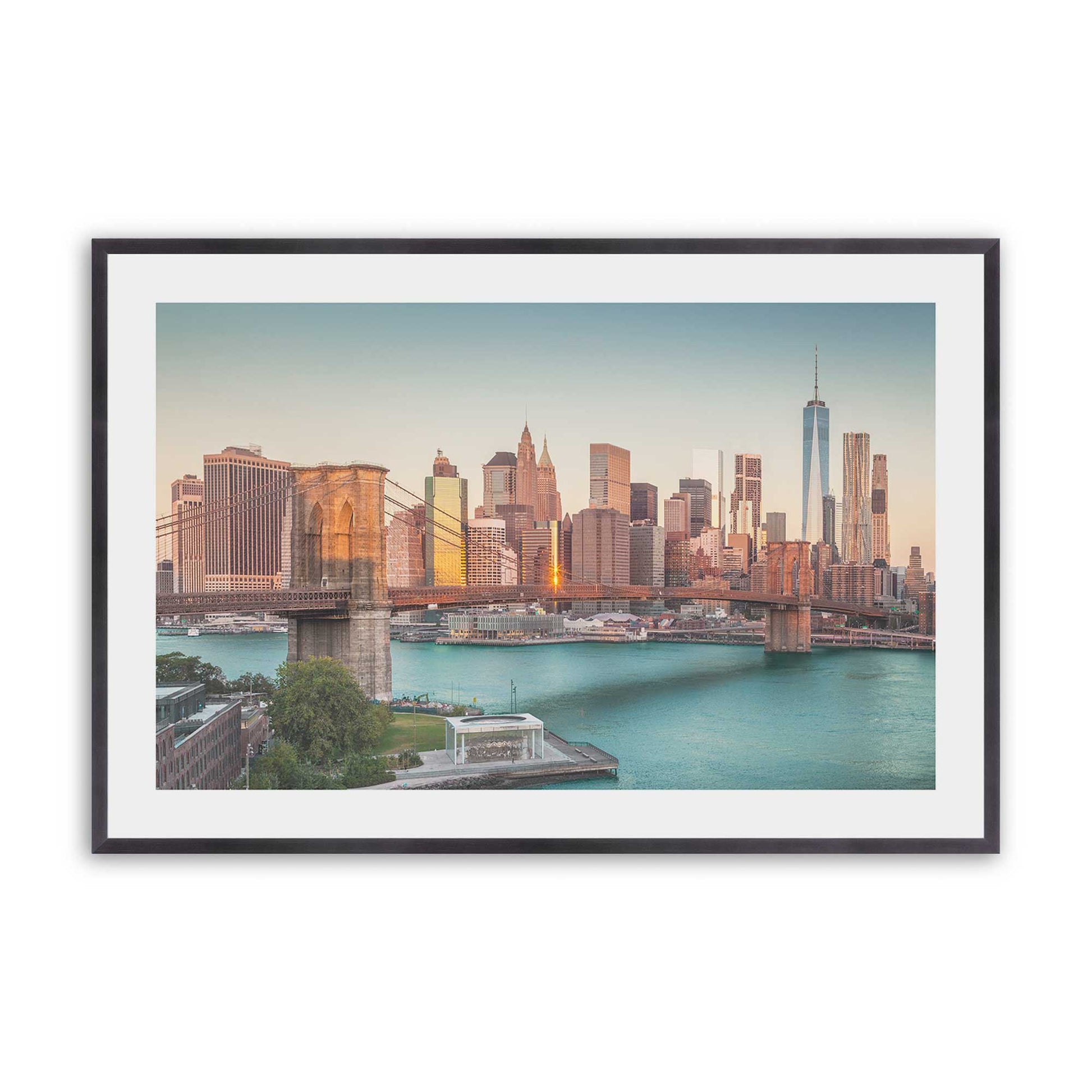 [Color:Weathered Zinc], Picture of art in a Weathered Zinc frame