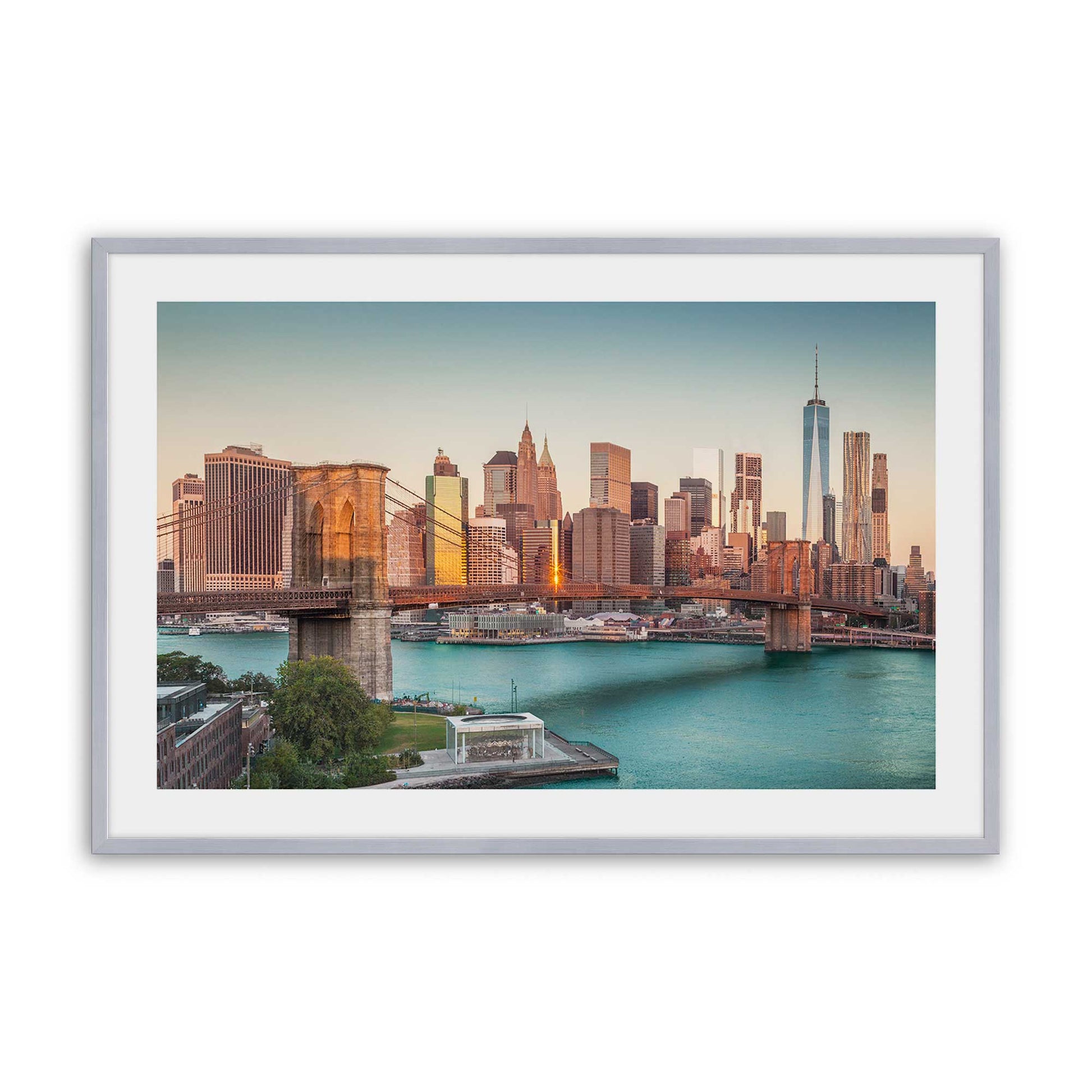 [Color:Polished Chrome], Picture of art in a Polished Chrome frame
