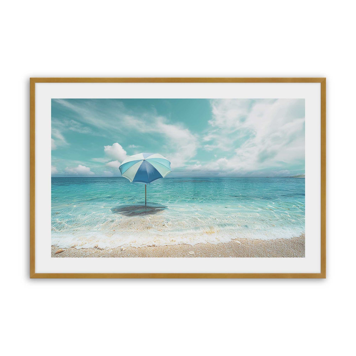 [Color:Polished Gold], Picture of art in a Polished Gold frame