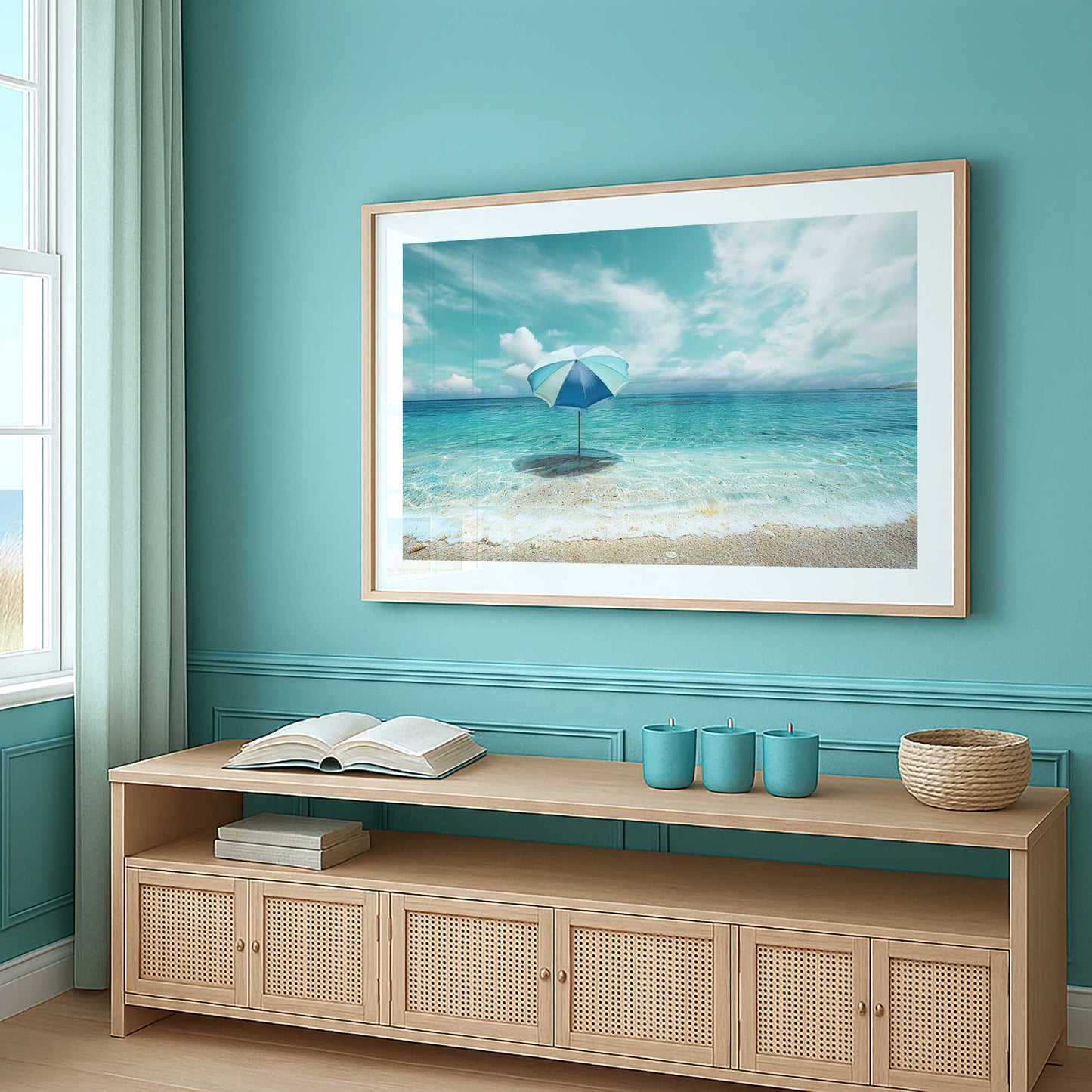 Picture of art in a room