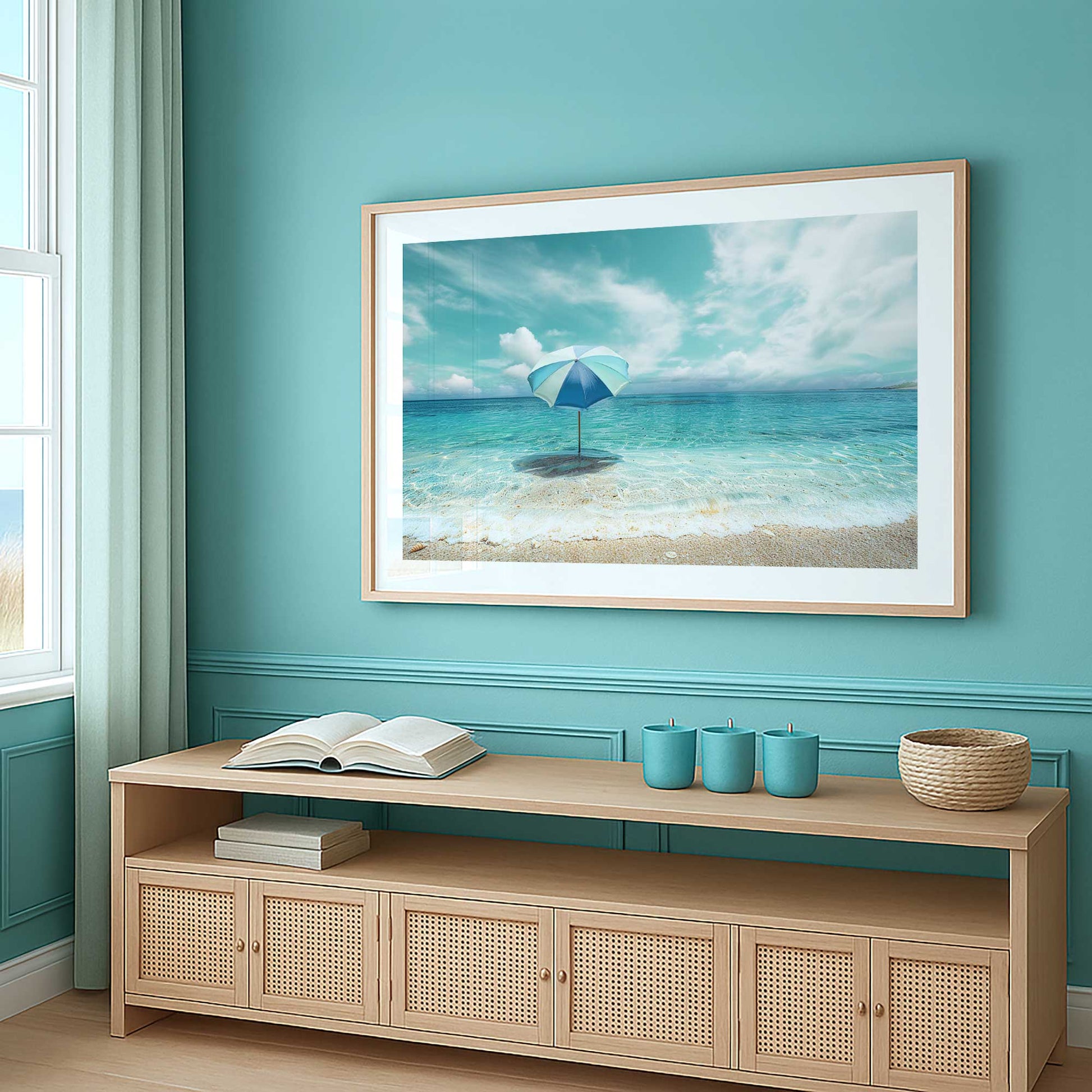 Picture of art in a room