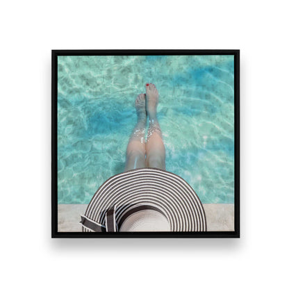 [Color:Satin Black], Picture of art in a Satin Black frame