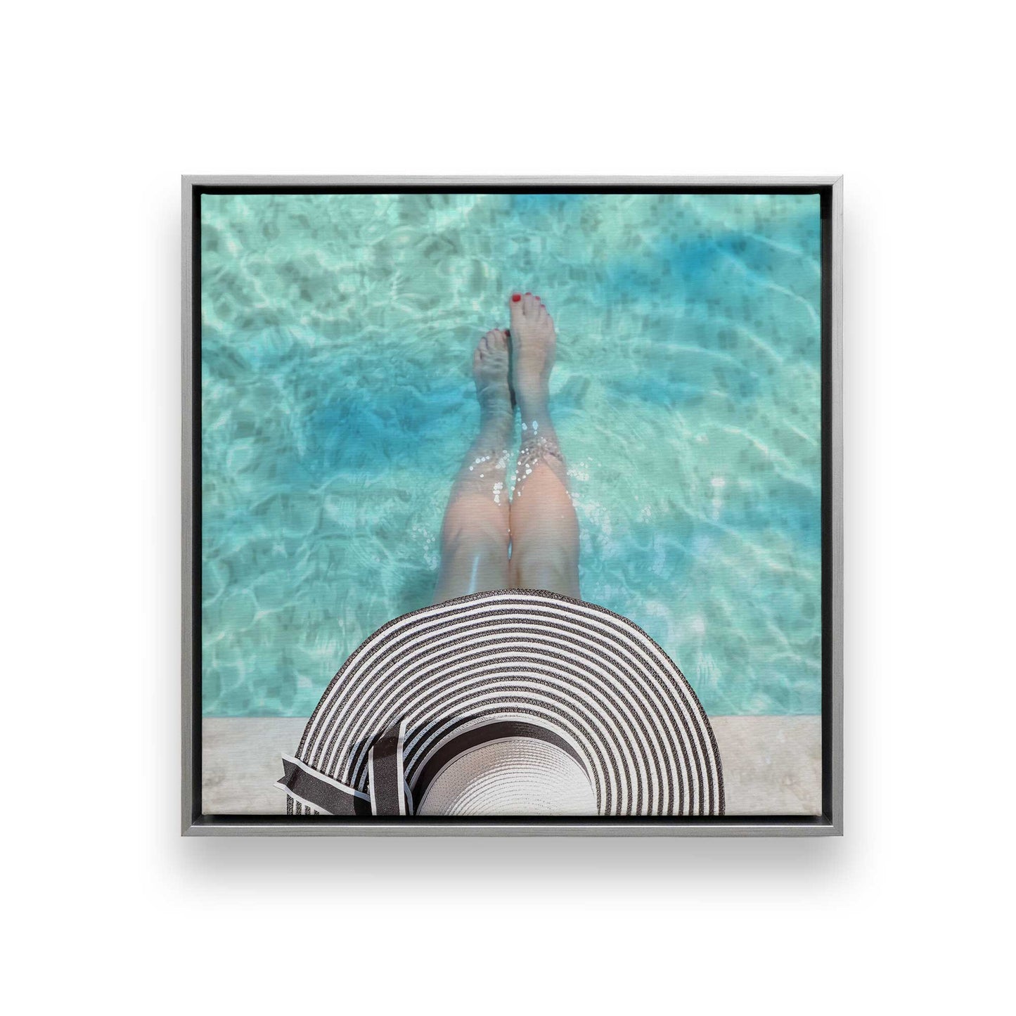[Color:Polished Chrome], Picture of art in a Polished Chrome frame